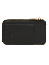 Load image into Gallery viewer, Alice Wheeler AW6213 Leopard Coin/Card Purse – compact leopard print purse with zip closure, card slots and coin compartment, stylish women’s accessory.
