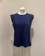 Load image into Gallery viewer, Alice Collins - Button Sleeveless Top
