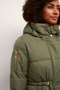 CREAM - ATHENA JACKET GREEN