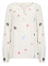 Load image into Gallery viewer, CREAM - RONJA BLOUSE - MARSHMALLOW
