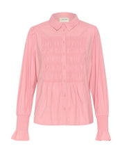 Load image into Gallery viewer, ‼️ 1 left ‼️ size 16 - CREAM - ADELINE SHIRT - PINK
