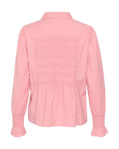 ‼️ 1 left ‼️ size 16 - CREAM - ADELINE SHIRT - PINK
