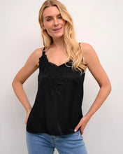 Load image into Gallery viewer, CREAM - ANNA TOP - BLACK
