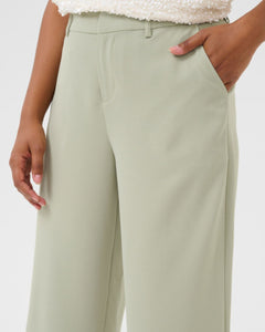 Sizes 10 & 14 CREAM - COCAMIA TROUSER - TEA