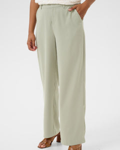 Sizes 10 & 14 CREAM - COCAMIA TROUSER - TEA