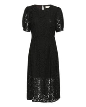 Load image into Gallery viewer, CREAM - EBANA DRESS - BLACK
