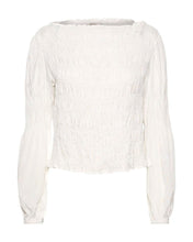Load image into Gallery viewer, CREAM - HENVA BLOUSE - WHITE

