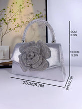 Load image into Gallery viewer, PCHA  S0020 - Rose Flower Bag - Gold
