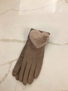 ZELLY 4004003 FAUX FUR GLOVE