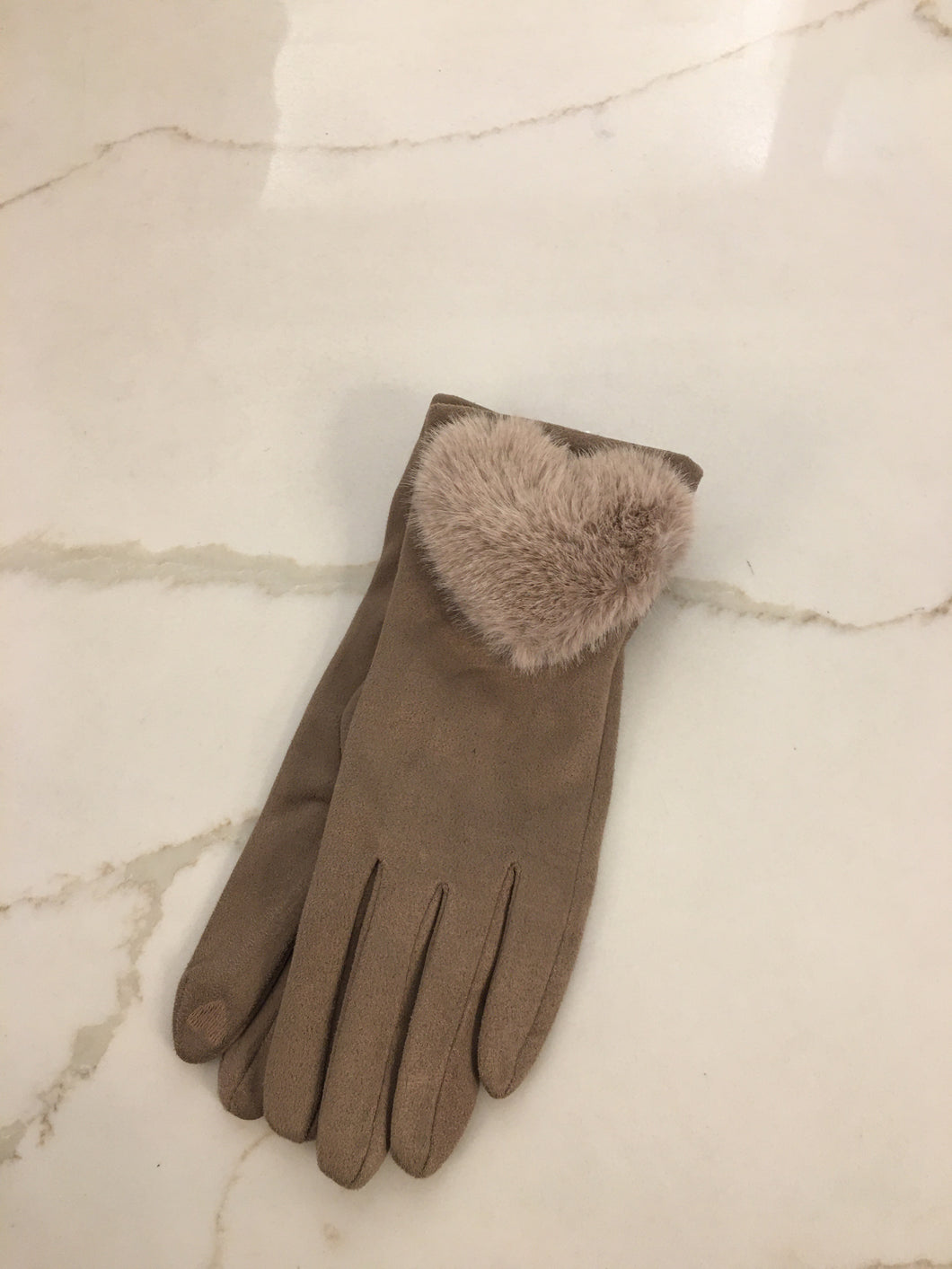 ZELLY 4004003 FAUX FUR GLOVE