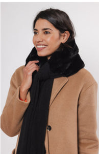 RINO & PELLE - VLIEN SCARF - BLACK