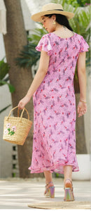 PARAMOUR - PEGGY PINK - REVERSIBLE DRESS