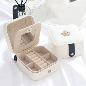 PCHA - White Crown Jewellery Box