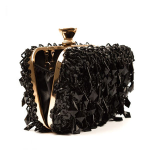 PCHA - OC3910 - CLUTCH BAG - BLACK