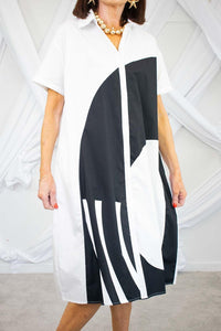 CFK - GEO SHIRT DRESS