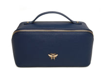 Load image into Gallery viewer, ALICE WHEELER - Navy Train Case M
