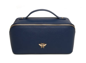 ALICE WHEELER - Navy Train Case M