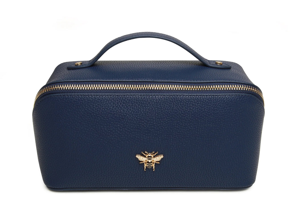 ALICE WHEELER - Navy Train Case M