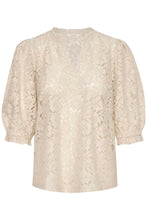 Load image into Gallery viewer, CREAM - KASPIS BLOUSE - STONE
