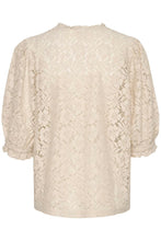 Load image into Gallery viewer, CREAM - KASPIS BLOUSE - STONE
