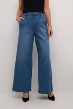 Load image into Gallery viewer, CREAM - VISTI PANT - DENIM
