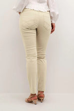 Load image into Gallery viewer, CREAM - ANN TWILL PANT - STONE
