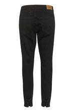 Load image into Gallery viewer, CREAM - Sorya 7/8 Jeans Baily Fit  - BLACK
