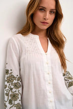 Load image into Gallery viewer, CREAM - BRODIE BLOUSE - WHITE
