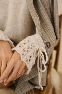 CREAM  - NISO KNIT - BEIGE