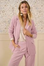 Load image into Gallery viewer, CREAM  - CORY BLAZER - PINK
