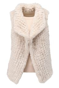 K Design - Z903 - FAUX FUR VESTE