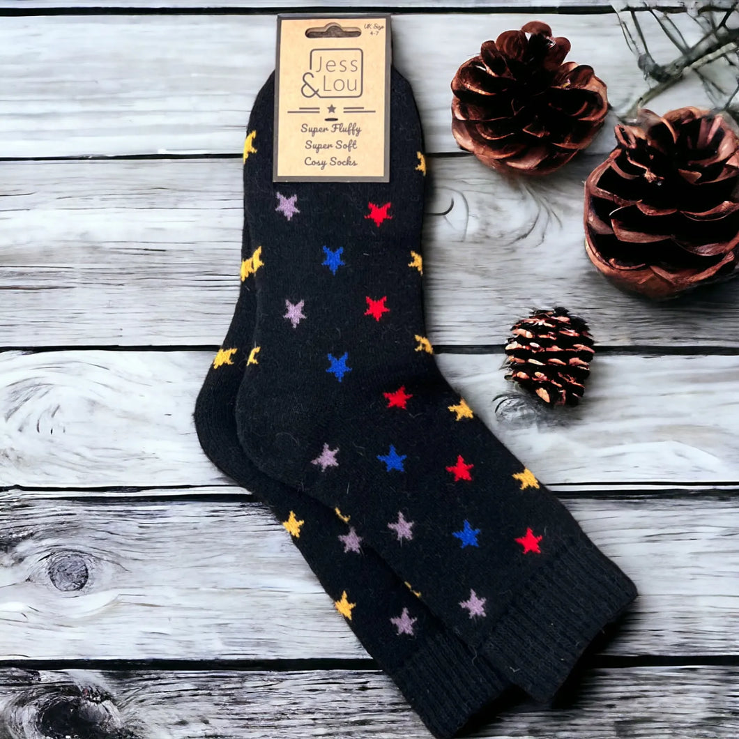 Jess & Lou SL1313 - STYLISH STARS - BLACK