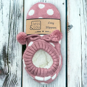 Jess & Lou SL631 - SLIPPER SPOT PINK