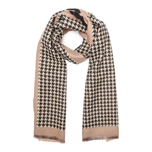 EBSC6007 - Scarf Black Dog Tooth