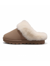 Load image into Gallery viewer, Lunar Nevis Mink Brown Slipper
