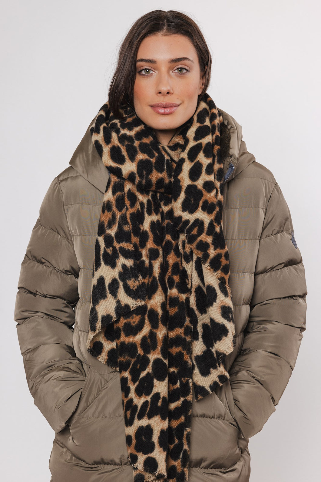 RINO & PELLE - MALIN SCARF - LEOPARD