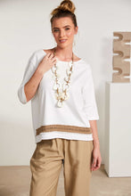 Load image into Gallery viewer, NAYA - NAS25 123 - Top with Pleated trim
