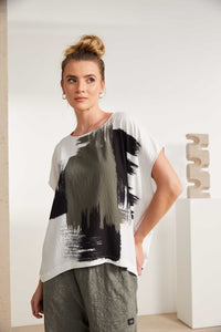 NAYA - NAS25 172 - Brush Stroke Top