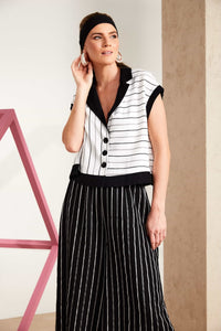 NAYA - NAS25 281 - Striped Waistcoat