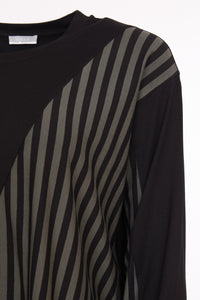 NAYA - NAW24 124  - STRIPE ANGLE TOP