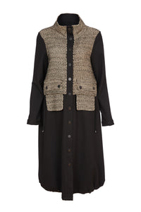 SIZES 12 & 18 NAYA - NAW24 129 - CONTRAST COAT