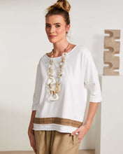 Load image into Gallery viewer, Sizes 8/10 &amp; 14 NAYA - NAS25 123 - Top with Pleated Trim
