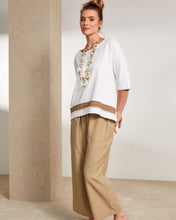 Load image into Gallery viewer, Sizes 8/10 &amp; 14 NAYA - NAS25 123 - Top with Pleated Trim
