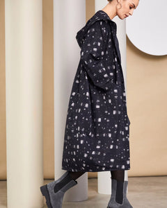 ‼️ 1 left ‼️ Size 14 NAYA - NAW24 279 - Blur Print Coat