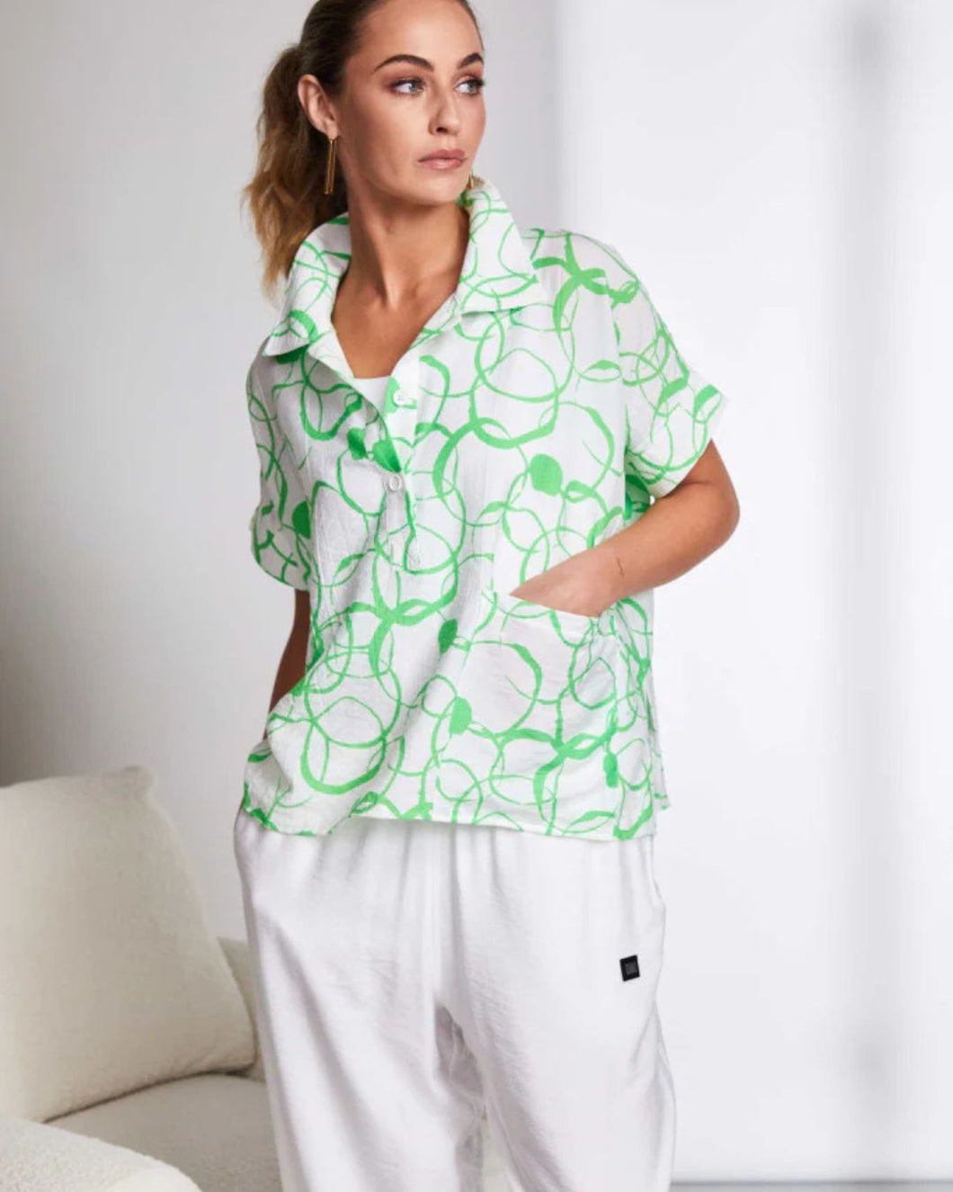 NAYA - NAS25 143 Squiggle Blouse