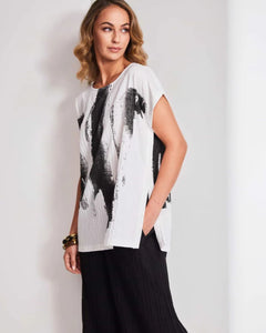 NAYA - NAS25 118 Brush Stroke Top