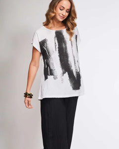 NAYA - NAS25 118 Brush Stroke Top