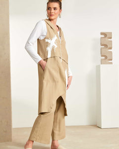 NAYA - NAS25 180 Printed Hooded Gilet