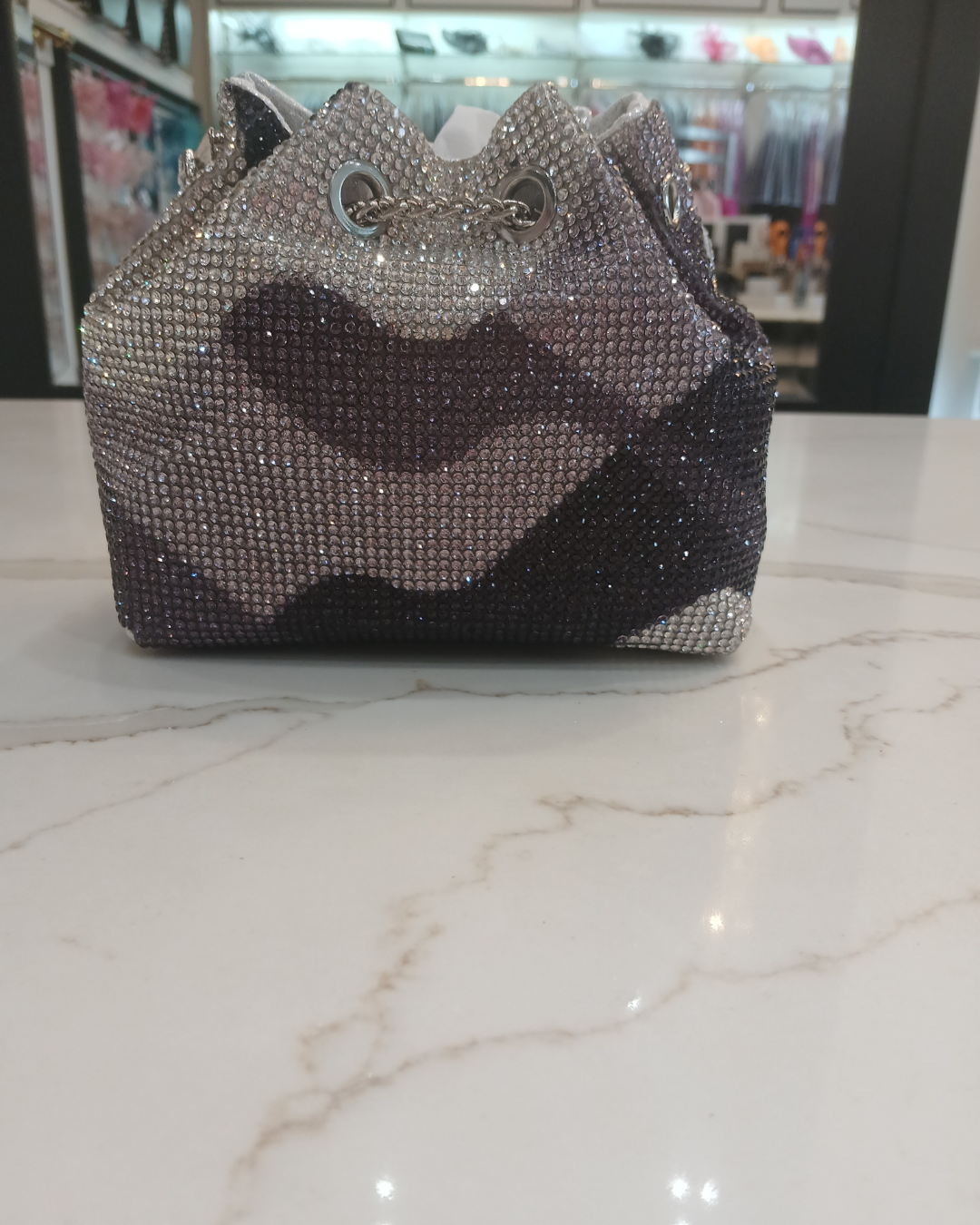 PCHA  G1142 - Grey Mix Pouch Bag