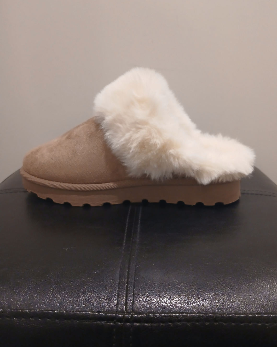LUNAR - NEVIS MINK SLIPPER